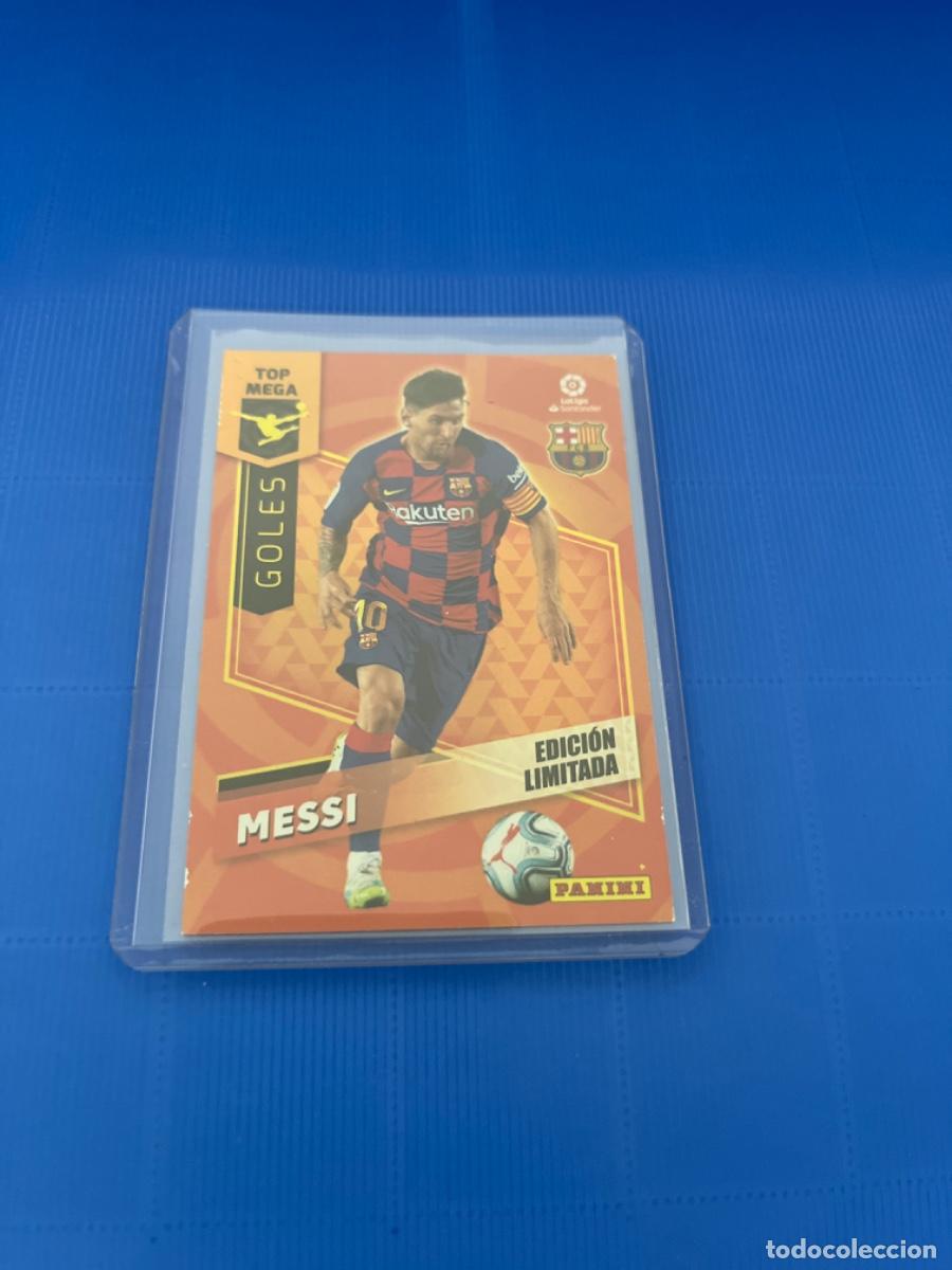 Coleccionismo cromos antiguos: Cromo de messi panini 2020 edici&oacute;n limitada - Foto 1