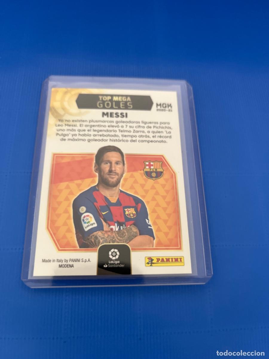Coleccionismo cromos antiguos: Cromo de messi panini 2020 edici&oacute;n limitada - Foto 2