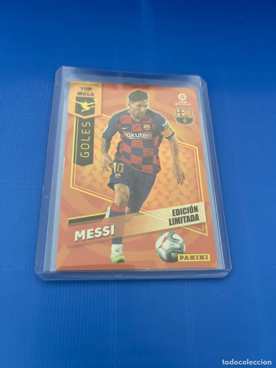Coleccionismo cromos antiguos: Cromo de messi panini 2020 edici&oacute;n limitada - Foto 1