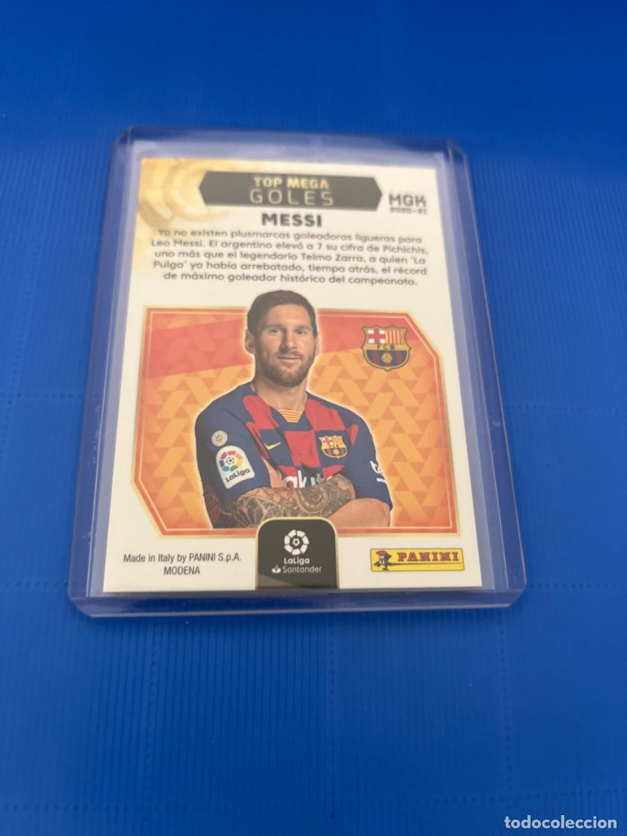 Coleccionismo cromos antiguos: Cromo de messi panini 2020 edici&oacute;n limitada - Foto 2