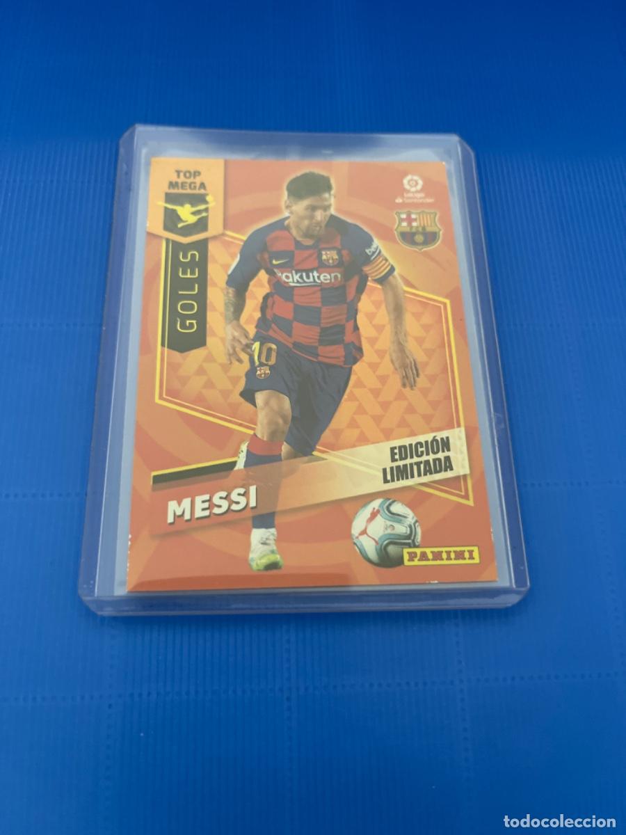 Coleccionismo cromos antiguos: Cromo de messi panini 2020 edici&oacute;n limitada - Foto 1