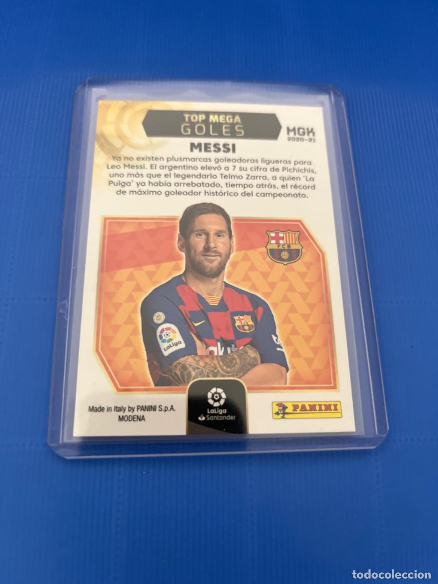 Coleccionismo cromos antiguos: Cromo de messi panini 2020 edici&oacute;n limitada - Foto 2