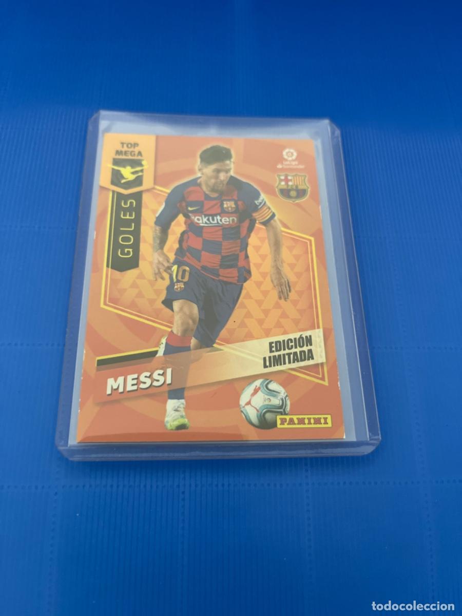 Coleccionismo cromos antiguos: Cromo de messi panini 2020 edici&oacute;n limitada - Foto 1