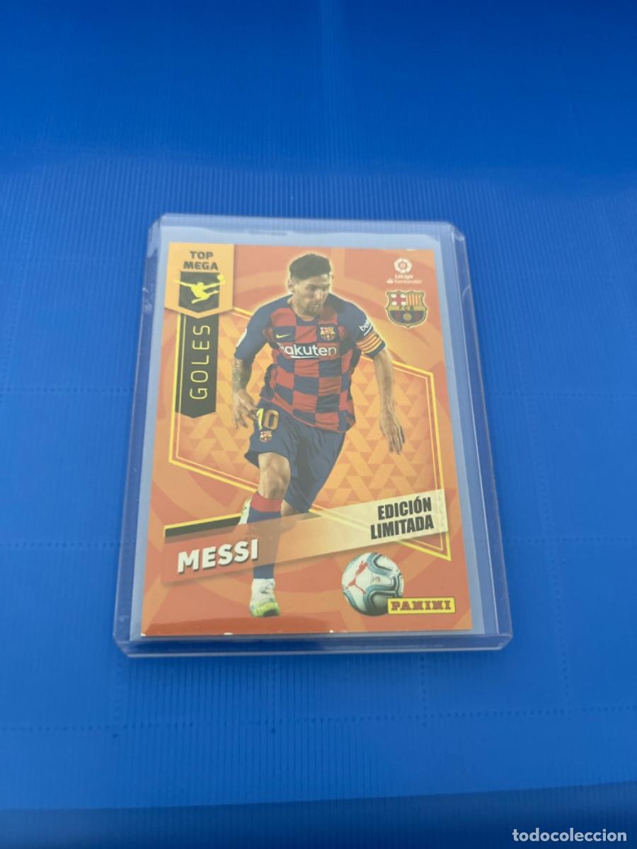 Coleccionismo cromos antiguos: Cromo de messi panini 2020 edici&oacute;n limitada - Foto 1