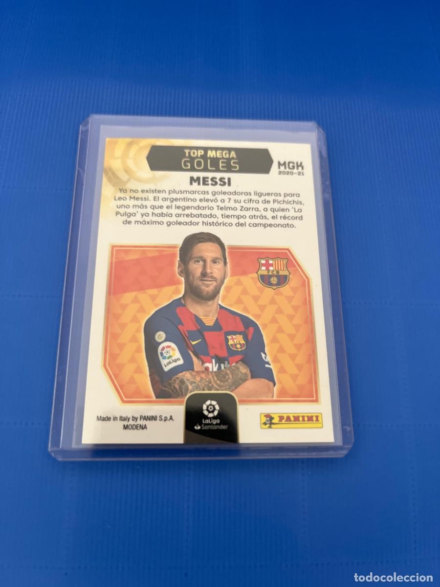 Coleccionismo cromos antiguos: Cromo de messi panini 2020 edici&oacute;n limitada - Foto 2