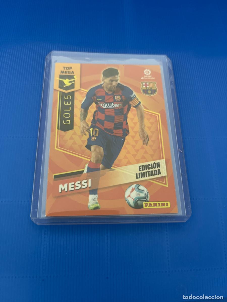 Coleccionismo cromos antiguos: Cromo de messi panini 2020 edici&oacute;n limitada - Foto 1