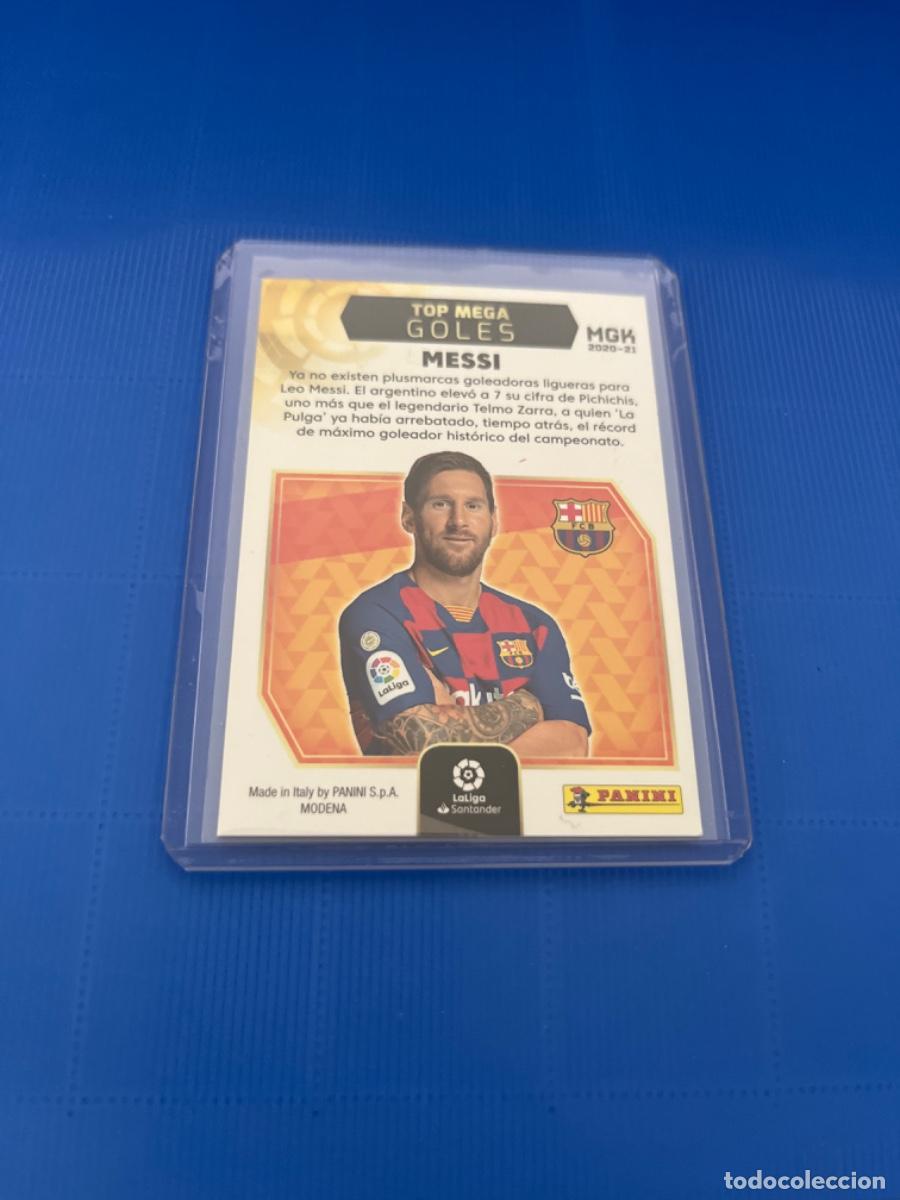 Coleccionismo cromos antiguos: Cromo de messi panini 2020 edici&oacute;n limitada - Foto 2