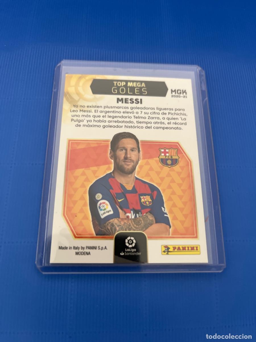 Coleccionismo cromos antiguos: Cromo de messi panini 2020 edici&oacute;n limitada - Foto 2