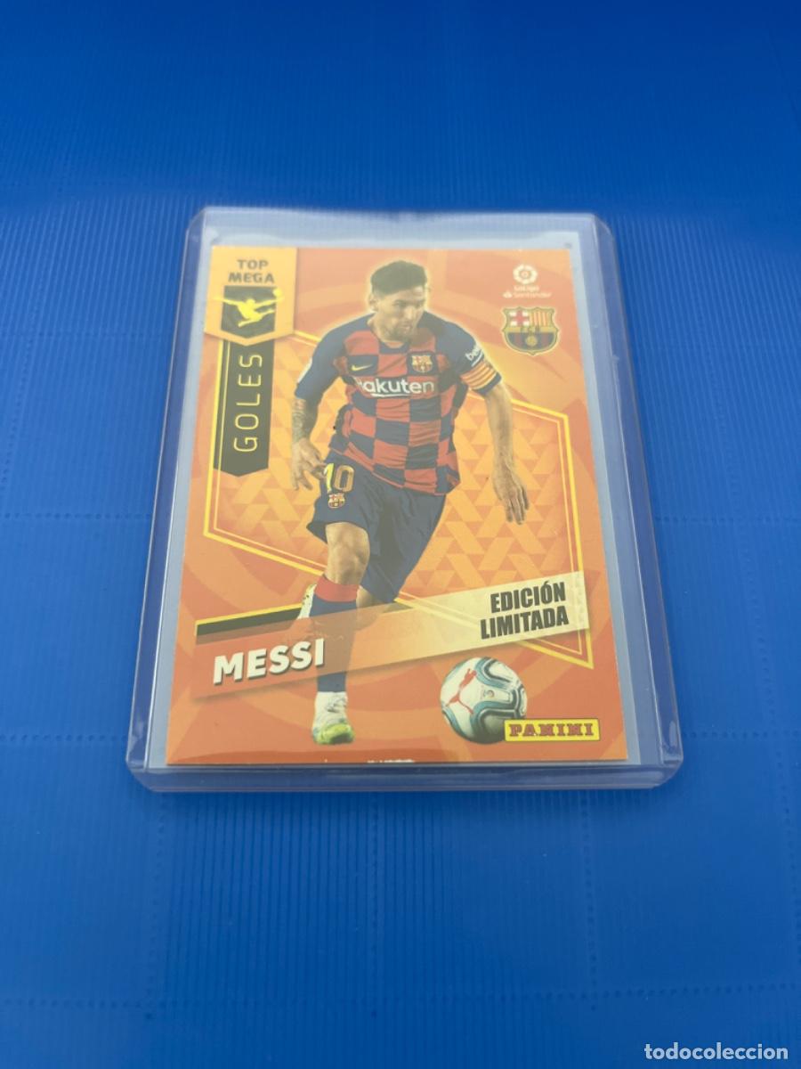 Coleccionismo cromos antiguos: Cromo de messi panini 2020 edici&oacute;n limitada - Foto 1