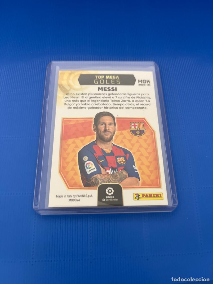 Coleccionismo cromos antiguos: Cromo de messi panini 2020 edici&oacute;n limitada - Foto 2