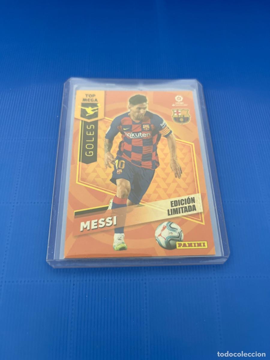 Coleccionismo cromos antiguos: Cromo de messi panini 2020 edici&oacute;n limitada - Foto 1
