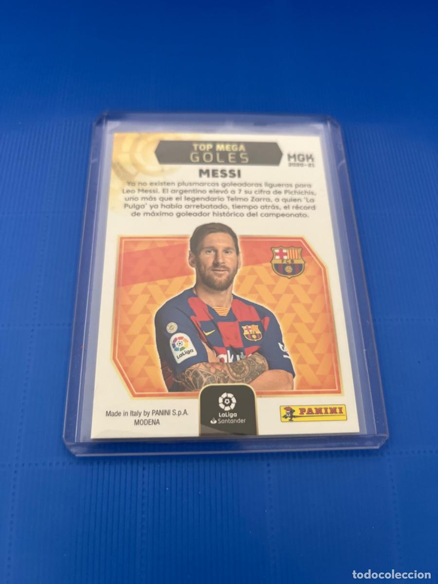 Coleccionismo cromos antiguos: Cromo de messi panini 2020 edici&oacute;n limitada - Foto 2