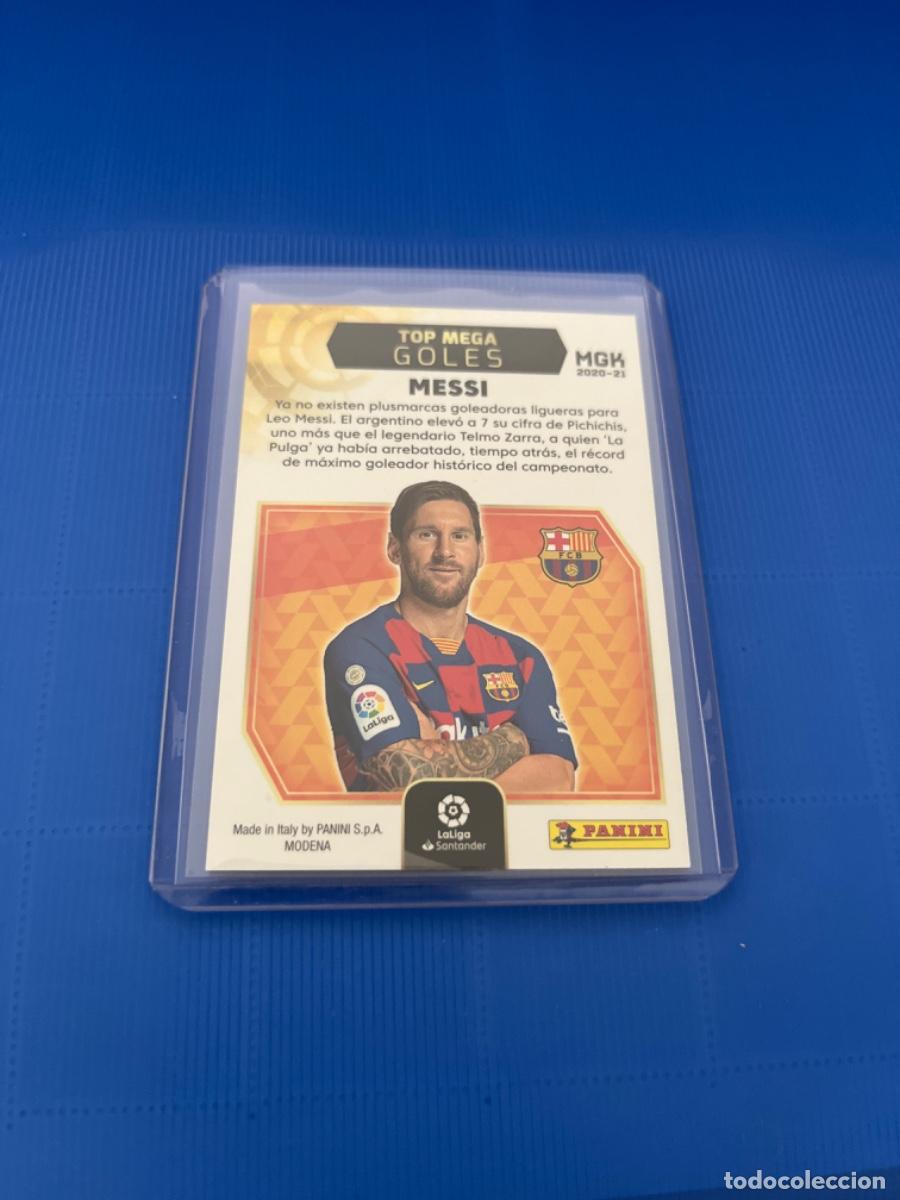 Coleccionismo cromos antiguos: Cromo de messi panini 2020 edici&oacute;n limitada - Foto 2