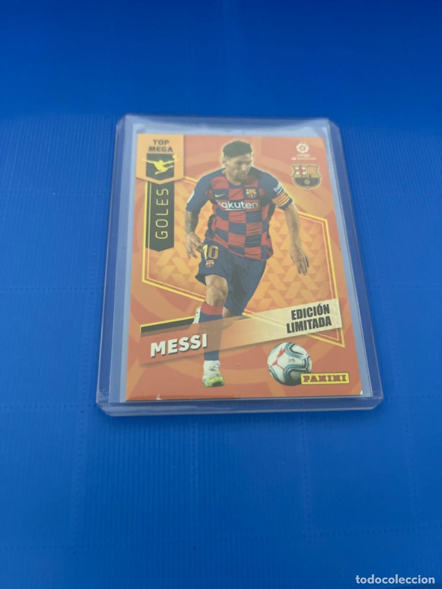 Coleccionismo cromos antiguos: Cromo de messi panini 2020 edici&oacute;n limitada - Foto 1