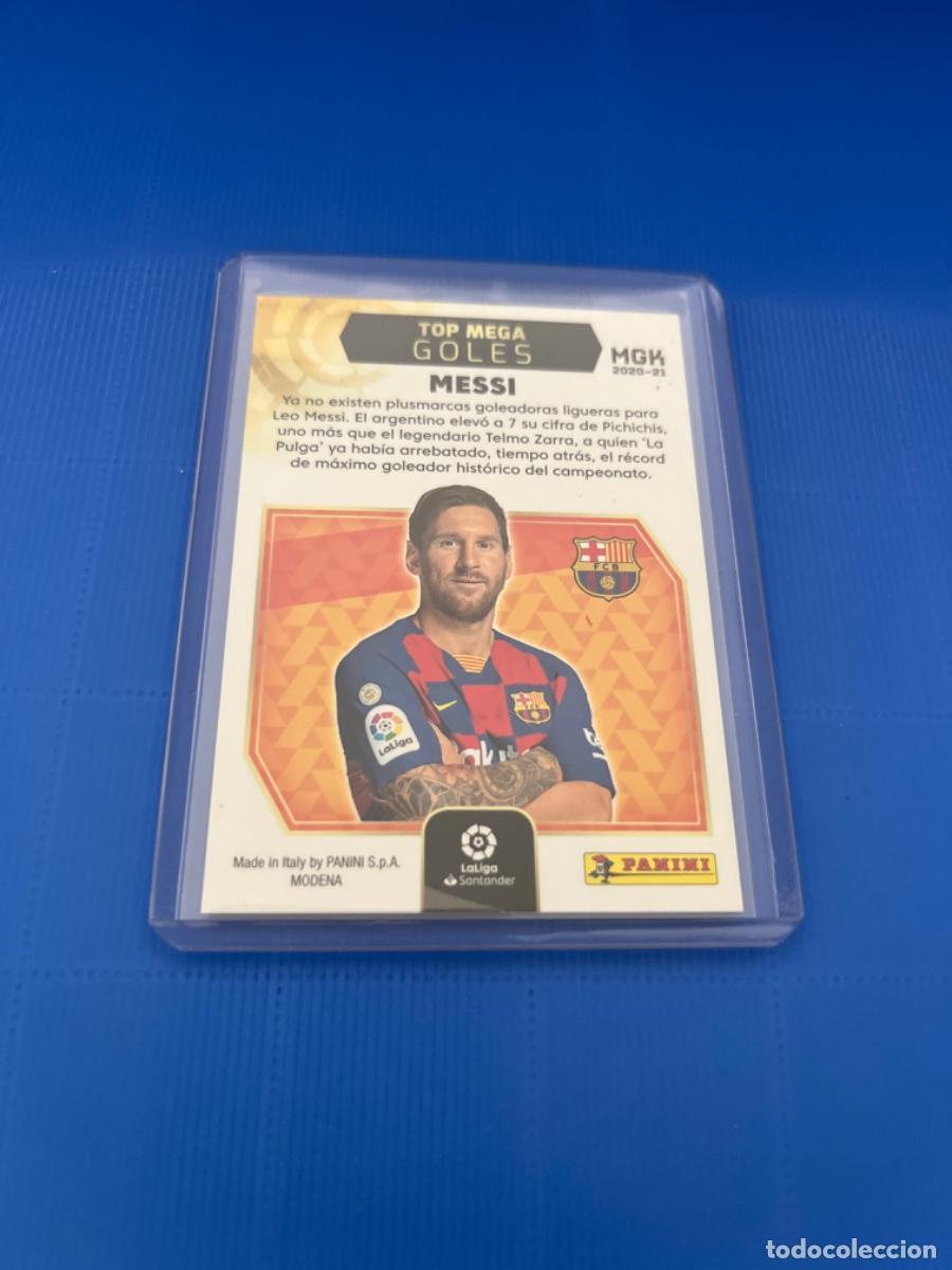 Coleccionismo cromos antiguos: Cromo de messi panini 2020 edici&oacute;n limitada - Foto 2