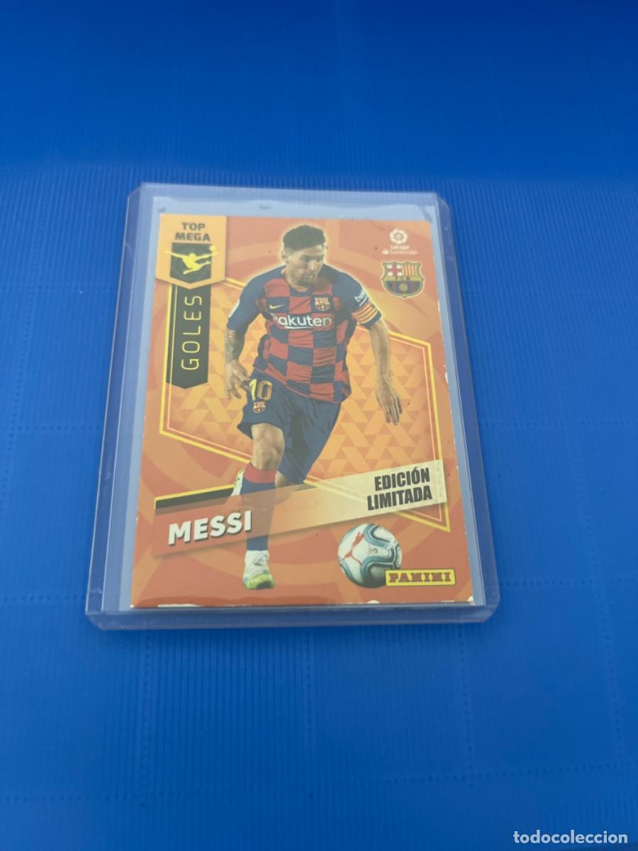 Coleccionismo cromos antiguos: Cromo de messi panini 2020 edici&oacute;n limitada - Foto 1