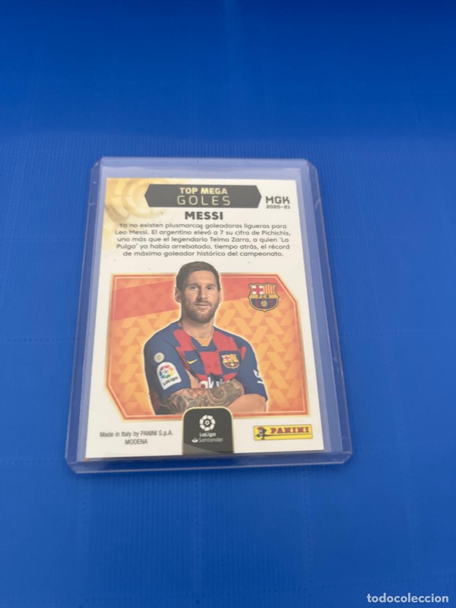 Coleccionismo cromos antiguos: Cromo de messi panini 2020 edici&oacute;n limitada - Foto 2