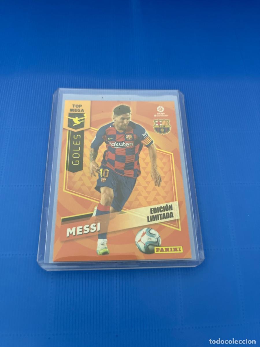 Coleccionismo cromos antiguos: Cromo de messi panini 2020 edici&oacute;n limitada - Foto 1