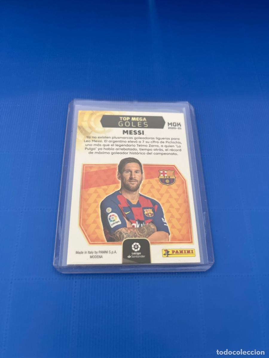 Coleccionismo cromos antiguos: Cromo de messi panini 2020 edici&oacute;n limitada - Foto 2