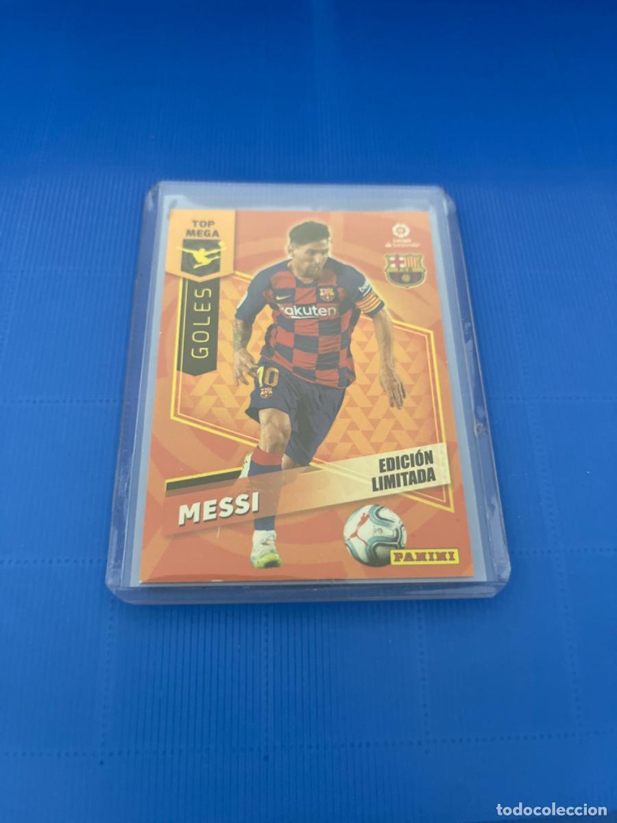 Coleccionismo cromos antiguos: Cromo de messi panini 2020 edici&oacute;n limitada - Foto 1