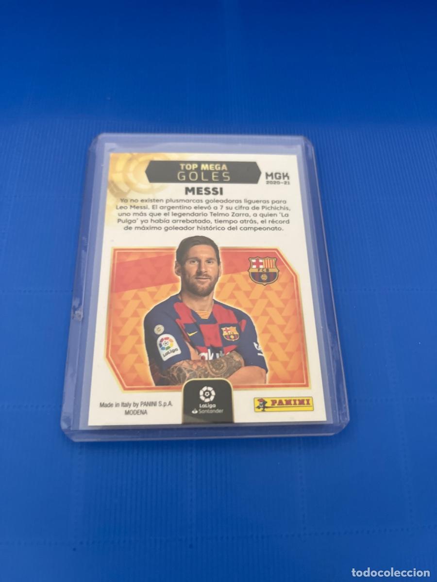 Coleccionismo cromos antiguos: Cromo de messi panini 2020 edici&oacute;n limitada - Foto 2