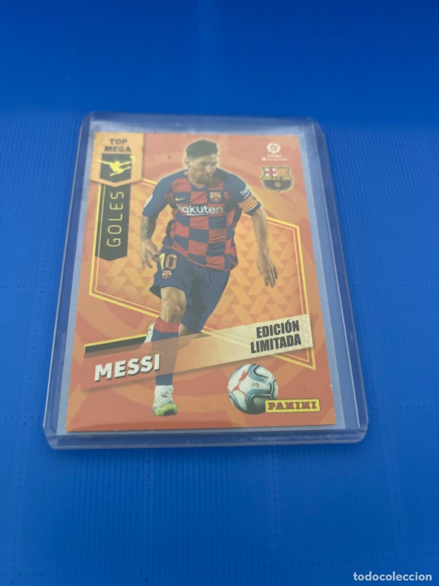 Coleccionismo cromos antiguos: Cromo de messi panini 2020 edici&oacute;n limitada - Foto 1