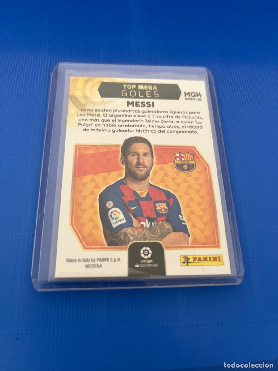 Coleccionismo cromos antiguos: Cromo de messi panini 2020 edici&oacute;n limitada - Foto 2