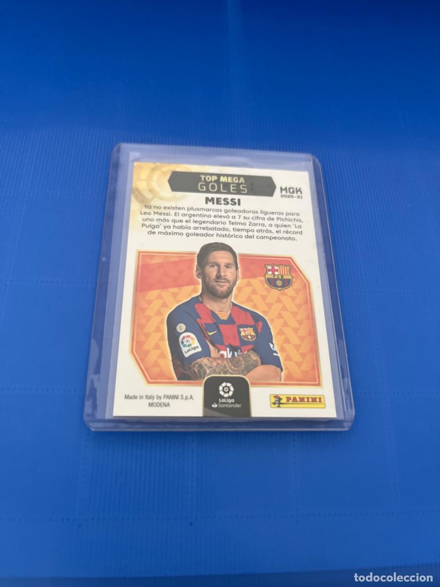 Coleccionismo cromos antiguos: Cromo de messi panini 2020 edici&oacute;n limitada - Foto 2