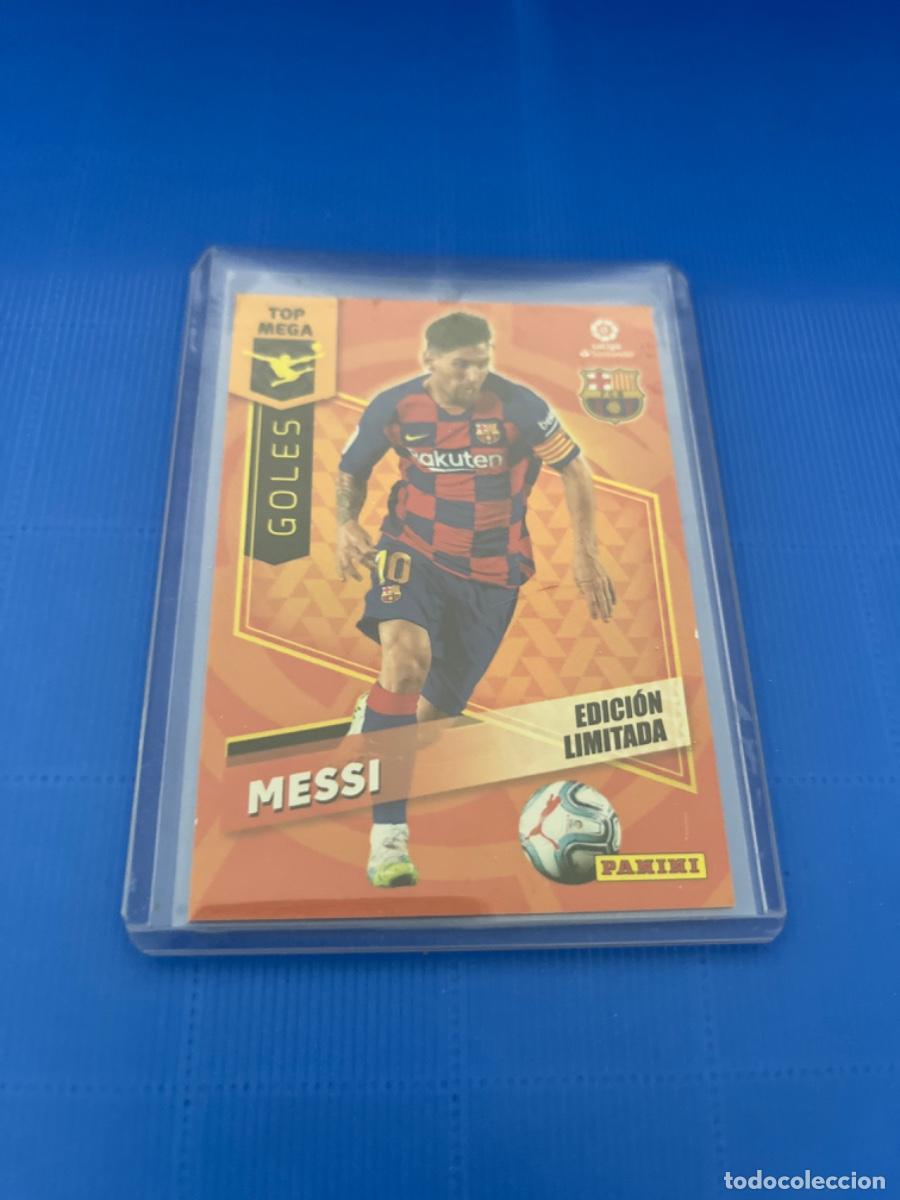 Coleccionismo cromos antiguos: Cromo de messi panini 2020 edici&oacute;n limitada - Foto 1