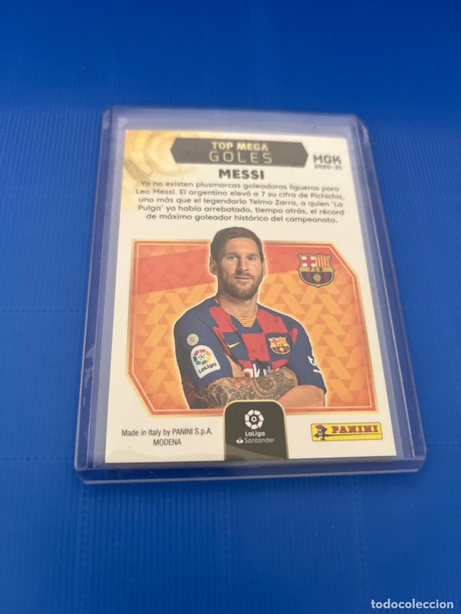 Coleccionismo cromos antiguos: Cromo de messi panini 2020 edici&oacute;n limitada - Foto 2