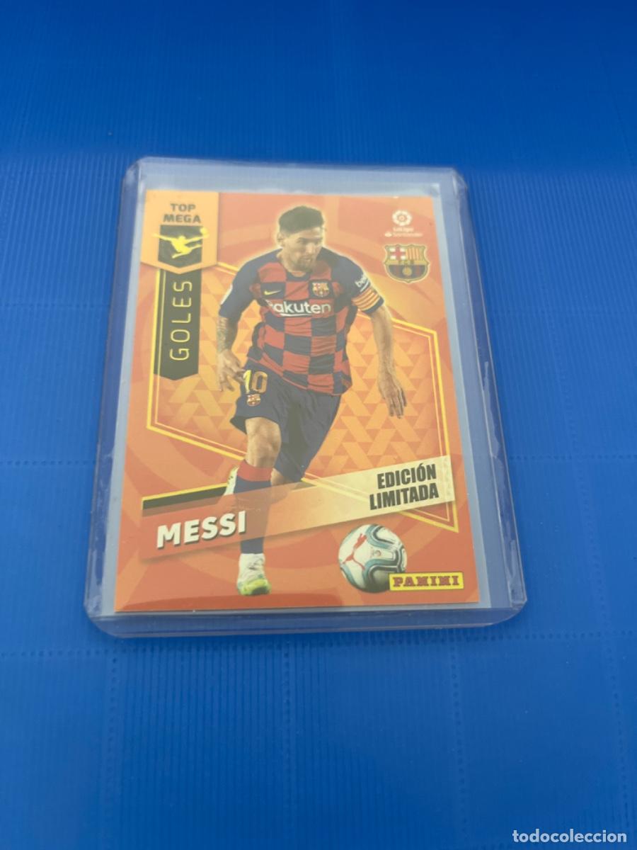 Coleccionismo cromos antiguos: Cromo de messi panini 2020 edici&oacute;n limitada - Foto 1