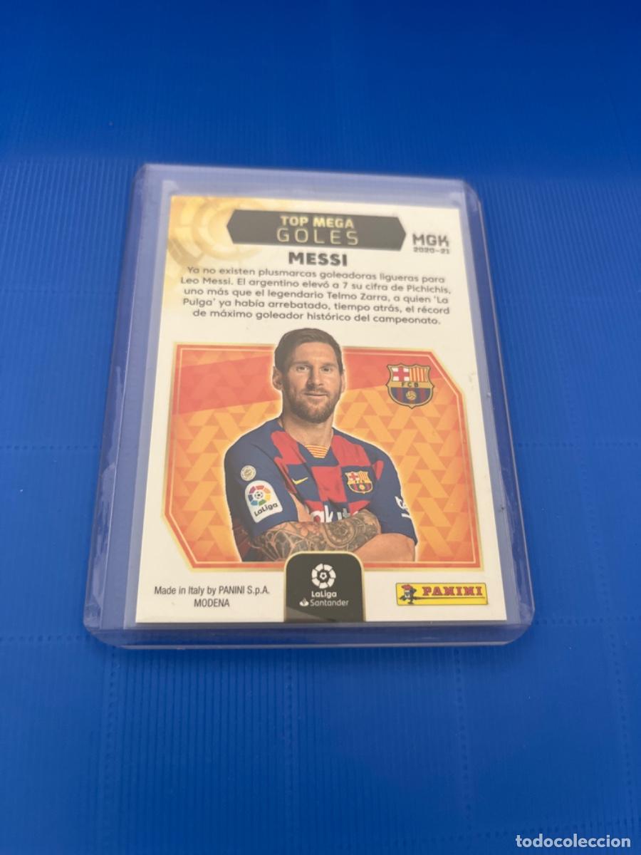 Coleccionismo cromos antiguos: Cromo de messi panini 2020 edici&oacute;n limitada - Foto 2