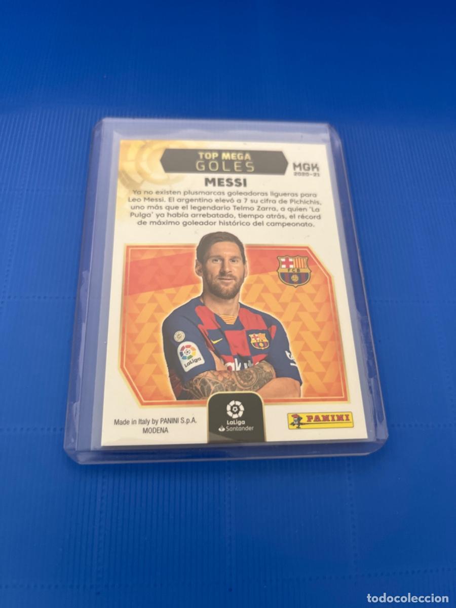 Coleccionismo cromos antiguos: Cromo de messi panini 2020 edici&oacute;n limitada - Foto 2