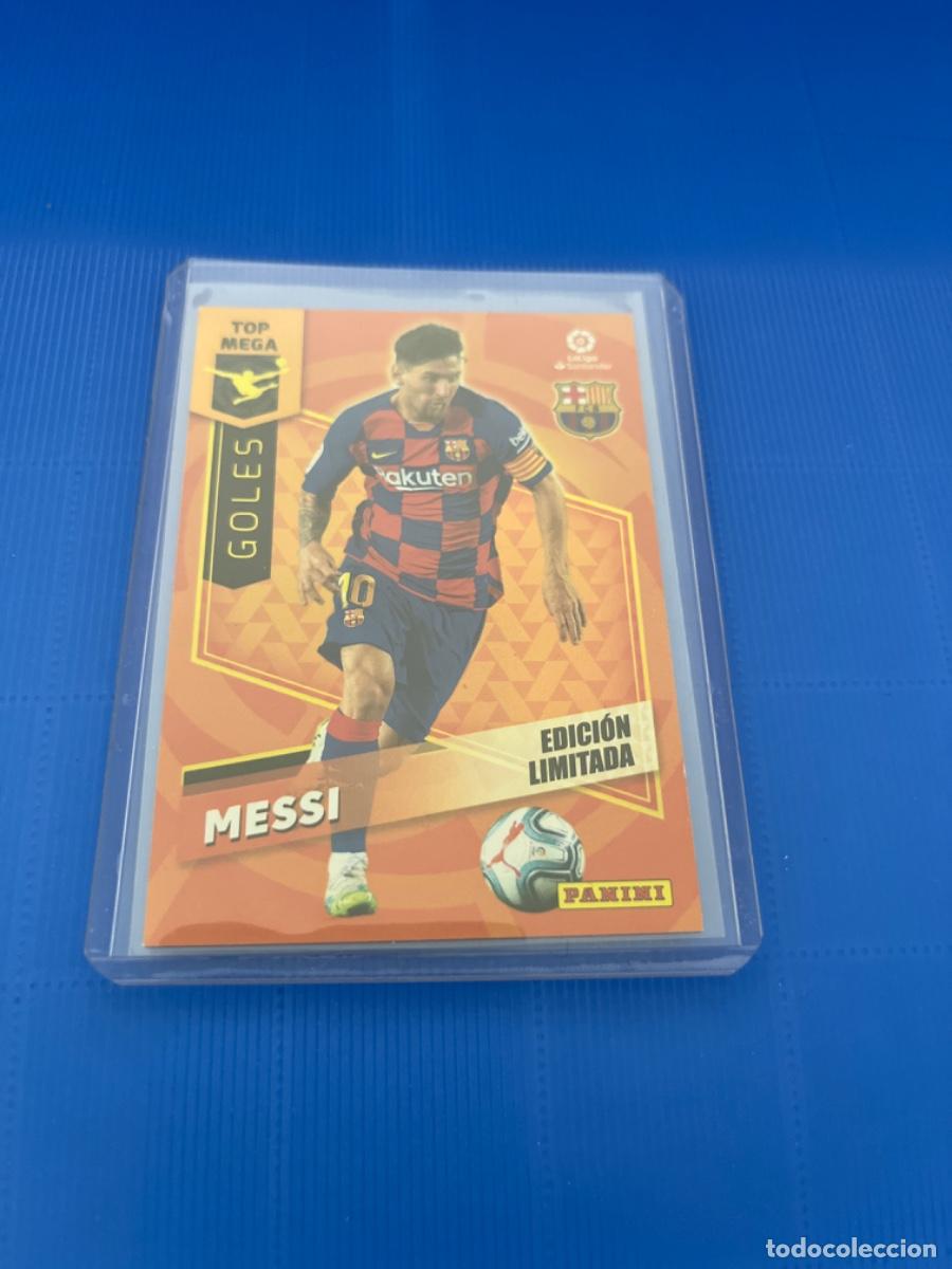 Coleccionismo cromos antiguos: Cromo de messi panini 2020 edici&oacute;n limitada - Foto 1