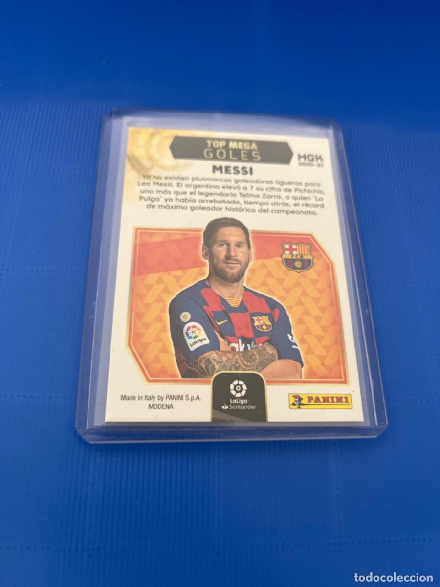 Coleccionismo cromos antiguos: Cromo de messi panini 2020 edici&oacute;n limitada - Foto 2