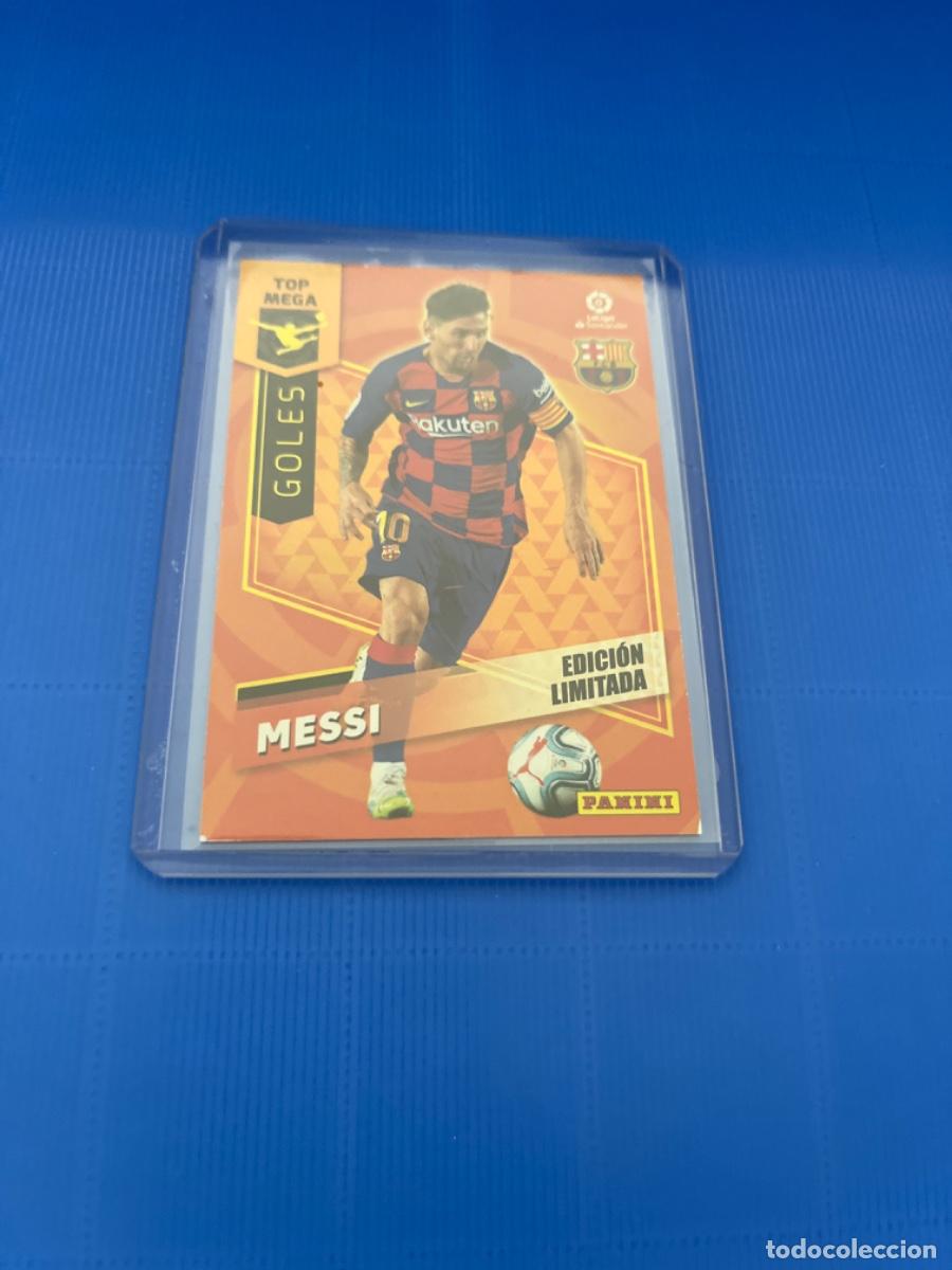 Coleccionismo cromos antiguos: Cromo de messi panini 2020 edici&oacute;n limitada - Foto 1