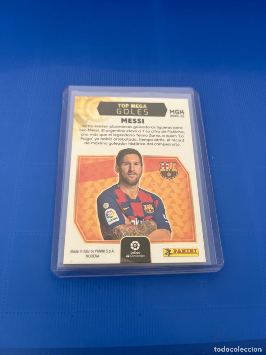 Coleccionismo cromos antiguos: Cromo de messi panini 2020 edici&oacute;n limitada - Foto 2