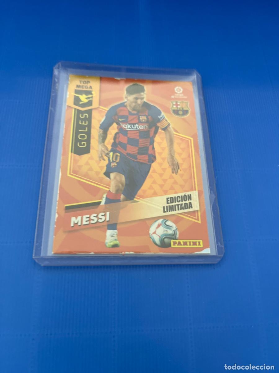 Coleccionismo cromos antiguos: Cromo de messi panini 2020 edici&oacute;n limitada - Foto 1