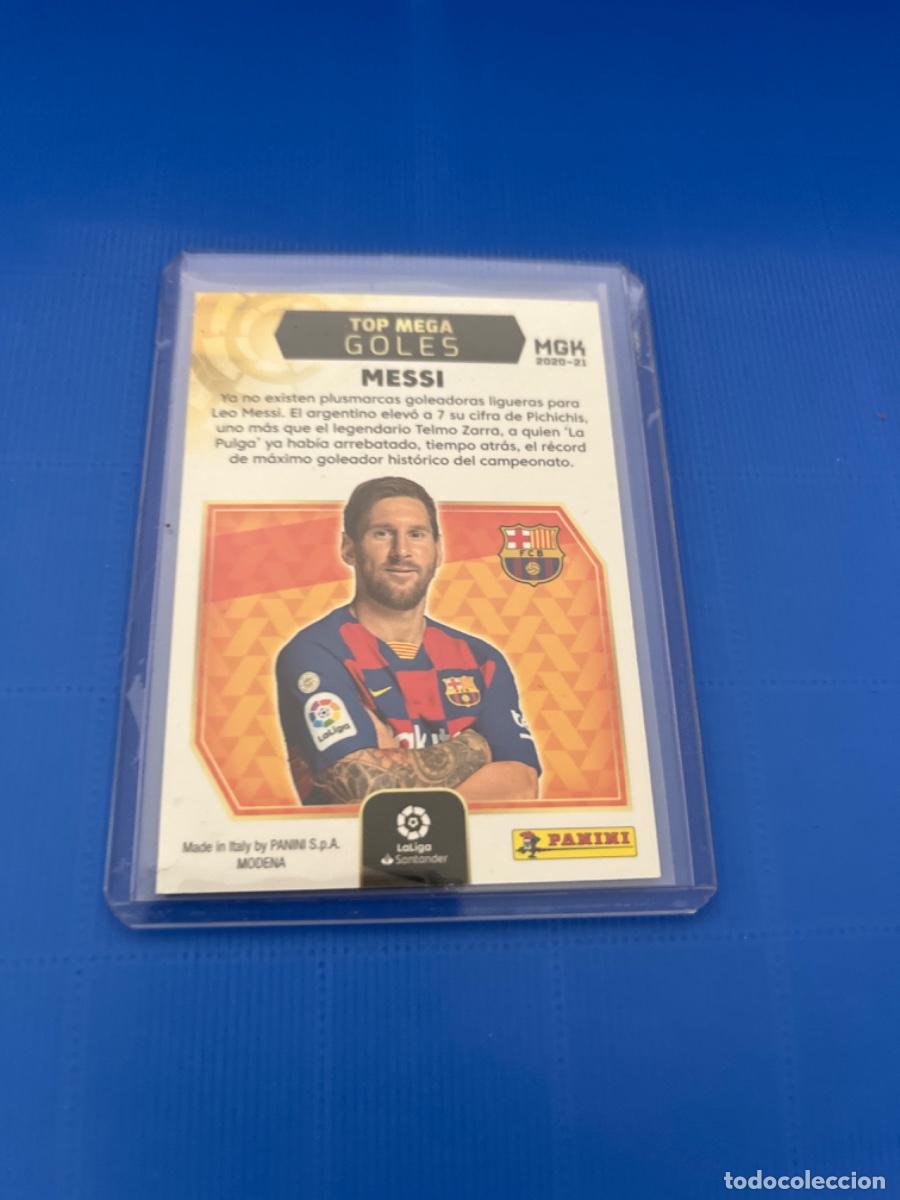 Coleccionismo cromos antiguos: Cromo de messi panini 2020 edici&oacute;n limitada - Foto 2