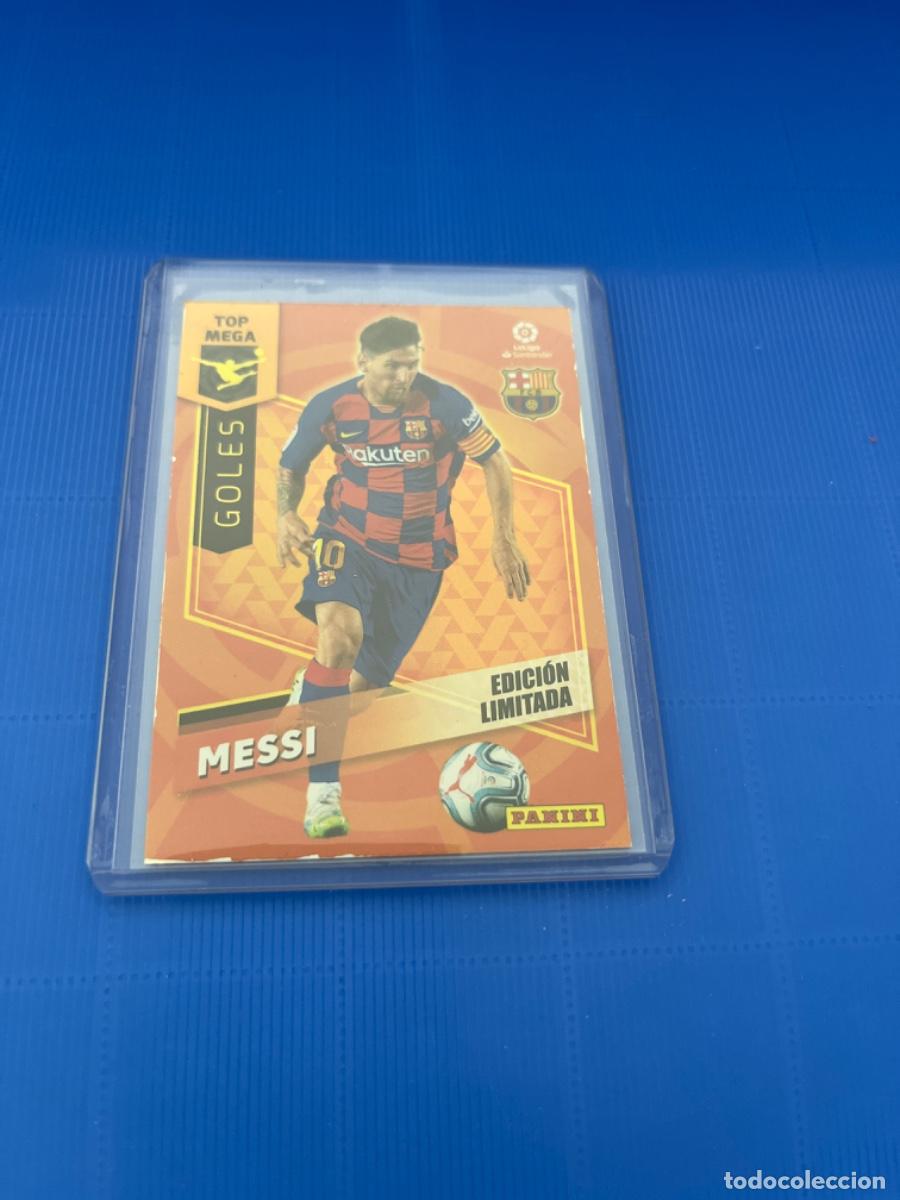 Coleccionismo cromos antiguos: Cromo de messi panini 2020 edici&oacute;n limitada - Foto 1