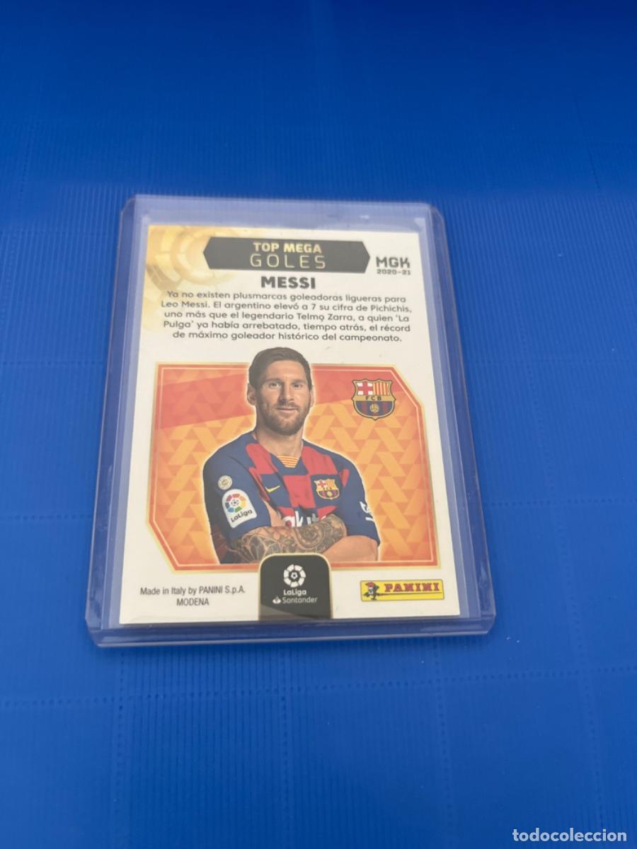 Coleccionismo cromos antiguos: Cromo de messi panini 2020 edici&oacute;n limitada - Foto 2