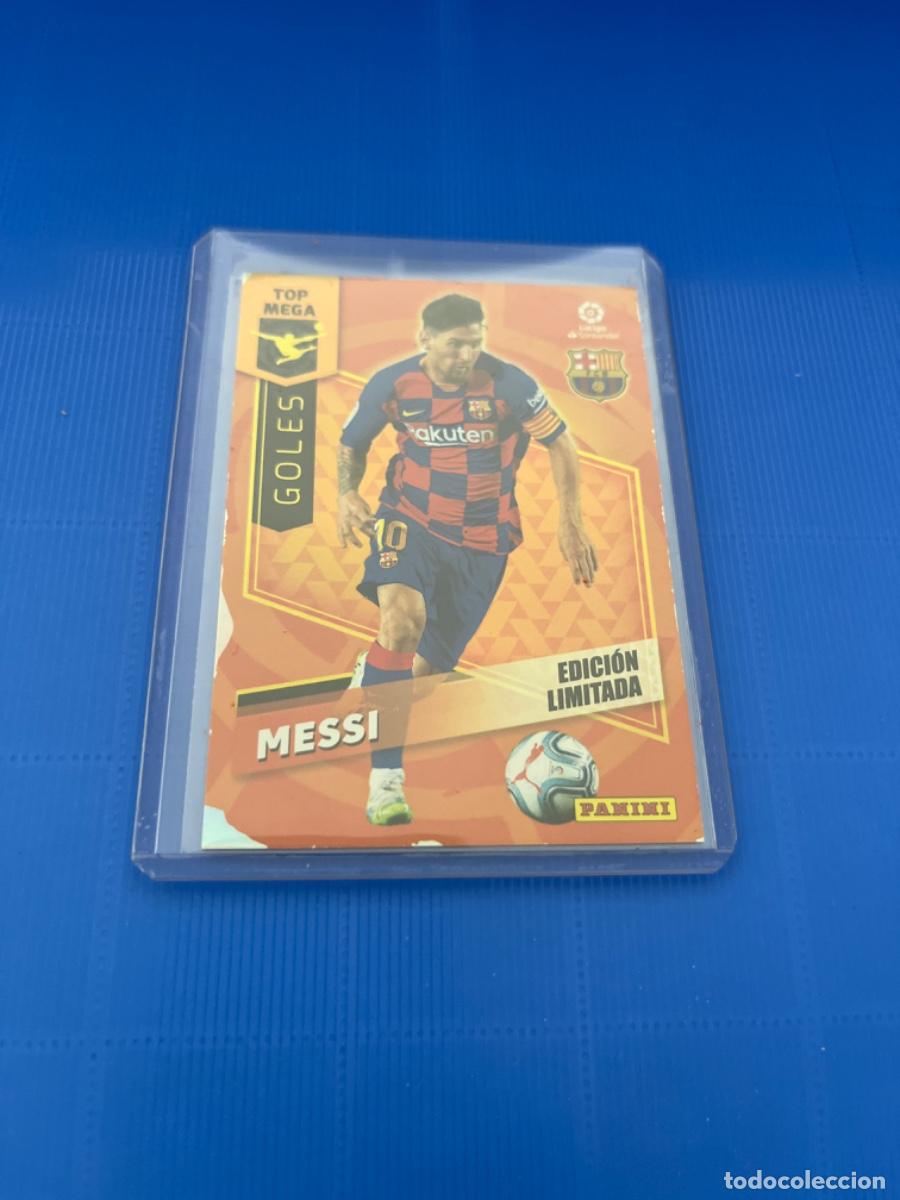 Coleccionismo cromos antiguos: Cromo de messi panini 2020 edici&oacute;n limitada - Foto 1