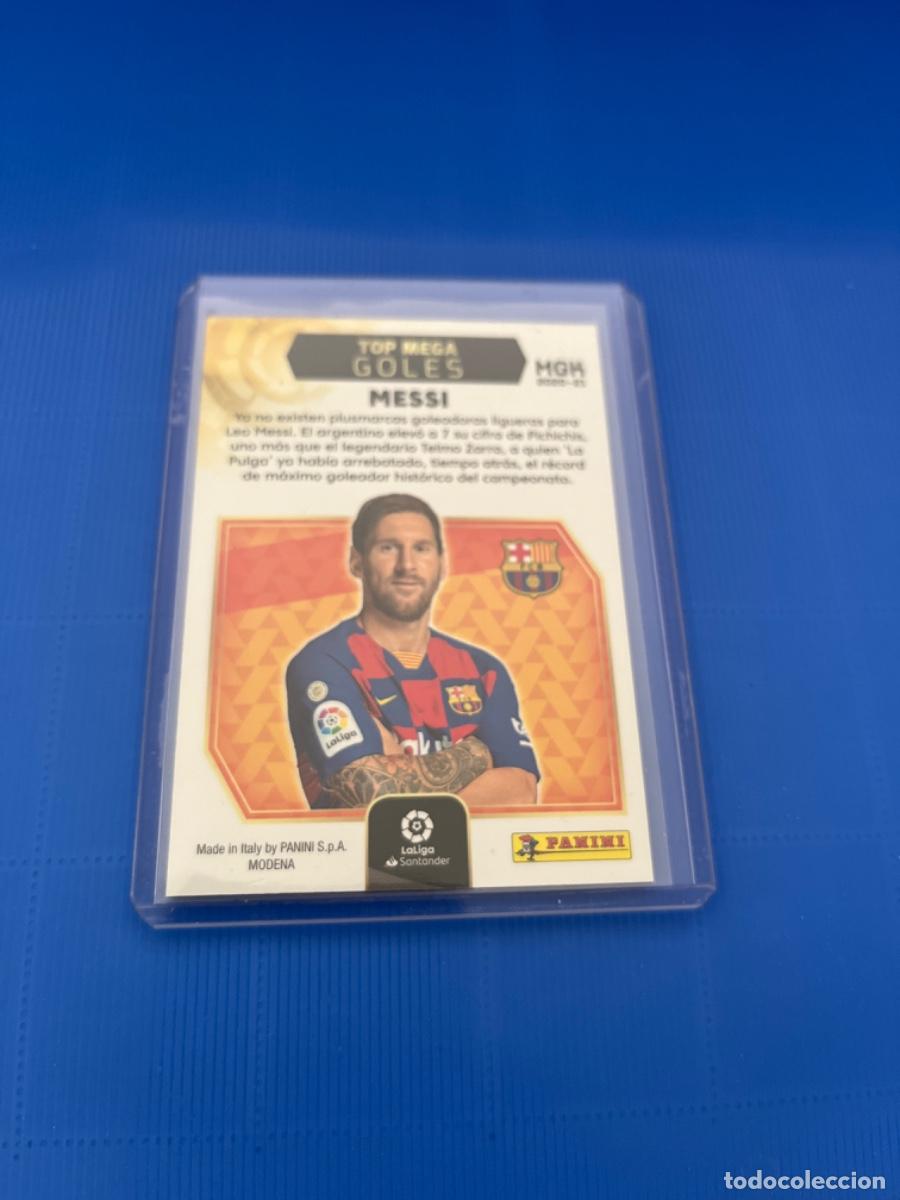 Coleccionismo cromos antiguos: Cromo de messi panini 2020 edici&oacute;n limitada - Foto 2