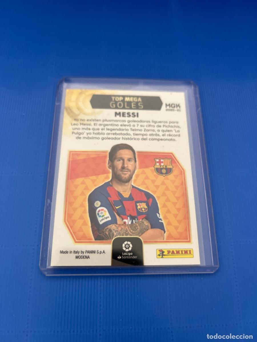 Coleccionismo cromos antiguos: Cromo de messi panini 2020 edici&oacute;n limitada - Foto 2