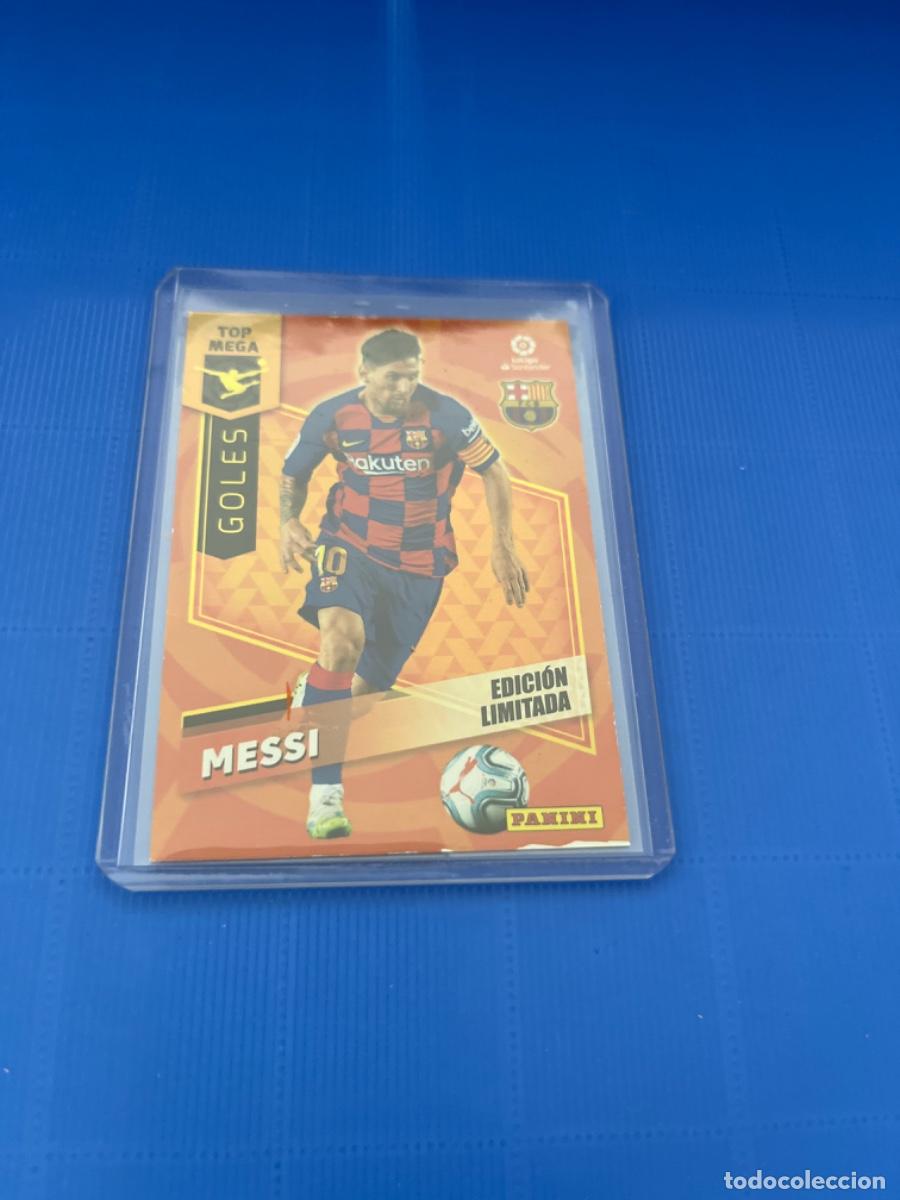 Coleccionismo cromos antiguos: Cromo de messi panini 2020 edici&oacute;n limitada - Foto 1