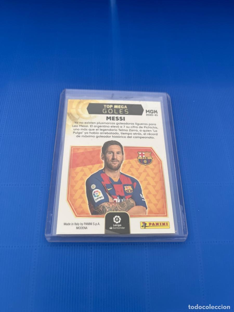 Coleccionismo cromos antiguos: Cromo de messi panini 2020 edici&oacute;n limitada - Foto 2