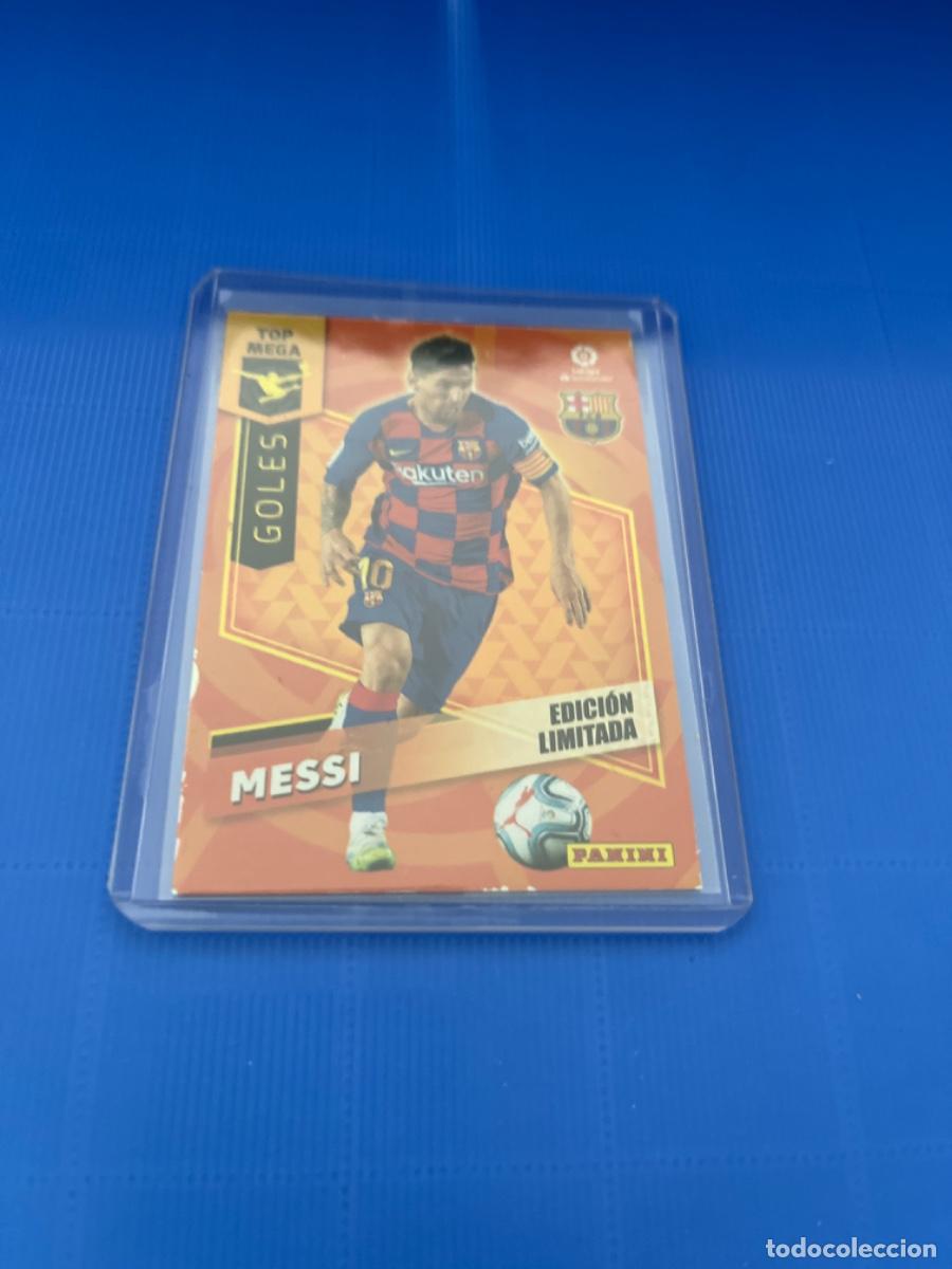 Coleccionismo cromos antiguos: Cromo de messi panini 2020 edici&oacute;n limitada - Foto 1