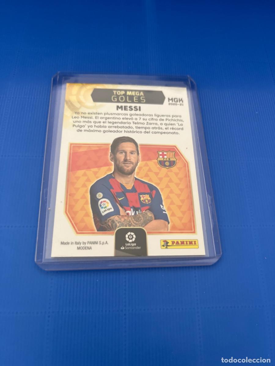 Coleccionismo cromos antiguos: Cromo de messi panini 2020 edici&oacute;n limitada - Foto 2