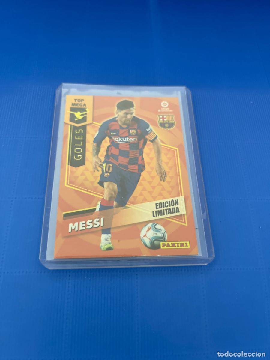 Coleccionismo cromos antiguos: Cromo de messi panini 2020 edici&oacute;n limitada - Foto 1
