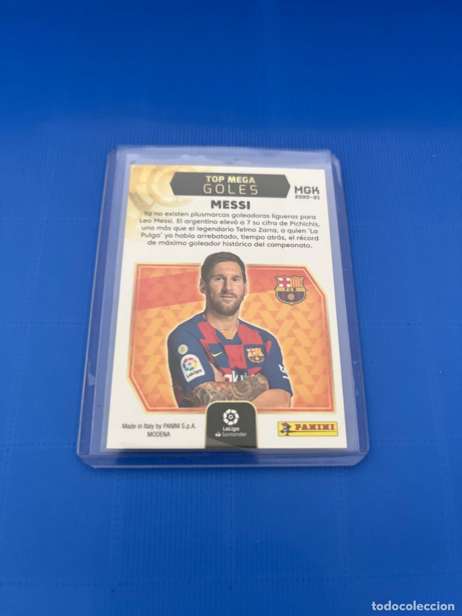 Coleccionismo cromos antiguos: Cromo de messi panini 2020 edici&oacute;n limitada - Foto 2
